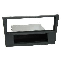 Cats Speciales prix KC NoSTech Facade autoradio 1DIN compatible avec Opel Astra H ap04 Noir Charbon Rubber touch