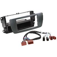 Cats Speciales prix KC NoSTech Facade autoradio 1DIN compatible avec Seat Ibiza 6J FL - Gris Galway