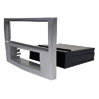 Cats Speciales prix KC NoSTech Facade autoradio Caliber RAF1903S compatible avec Opel Astra H Tigra Zafira Antara Argent