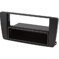 Cats Speciales prix KC NoSTech Facade autoradio FA162 1Din compatible avec Skoda Octavia 04-13 Yeti 09-17 avec vide-poche Noir