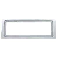 Cats Speciales prix KC NoSTech Facade Autoradio RAF2506 compatible avec PEUGEOT 407 04-10 1Din - Argent clair