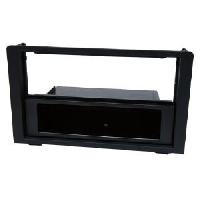 Cats Speciales prix KC NoSTech Facade autoradio Saab 9-3 07-12 Noir Avec vide poche