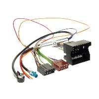 Cats Speciales prix KC NoSTech Faisceau ISO autoradio compatible avec Opel Adaptateur antenne alimentation fantome