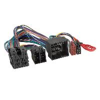 Cats Speciales prix KC NoSTech Faisceau Kit mains libres ISO compatible avec Citroen Peugeot ap17 - Cable MUTE