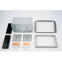 Cats Speciales prix KC NoSTech Kit 2 DIN compatible avec Alfa Romeo 147 ap05 - argent Clair