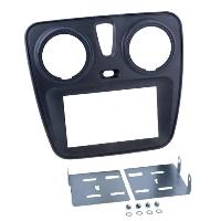 Cats Speciales prix KC NoSTech KIT 2 DIN compatible avec DACIA LODGY DOKKER AP12 SANDERO AP13 NOIR MAT