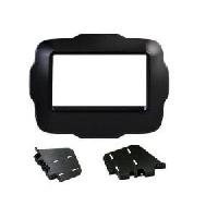 Cats Speciales prix KC NoSTech Kit 2 Din compatible avec Jeep Renegade 2015 noir facade complete