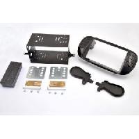 Cats Speciales prix KC NoSTech Kit 2DIN compatible avec Fiat 500 07-15 - Noir