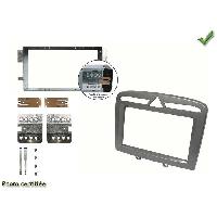 Cats Speciales prix KC NoSTech Kit 2Din compatible avec Peugeot 308 308CC 408 RCZ - Argent