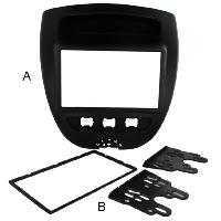 Cats Speciales prix KC NoSTech Kit 2DIN Pioneer CA-HR-PSA-TOY.001 compatible avec C1 107 Toyota Aygo