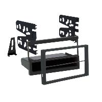 Cats Speciales prix KC NoSTech Kit Facade autoradio 2DIN compatible avec Mazda 626 MPV ap07 Avec vide poche Noir