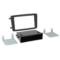 Cats Speciales prix KC NoSTech Kit Facade autoradio 2DIN compatible avec Mercedes C CLK Vito Viano ap00 Avec vide poche Noir