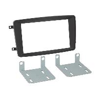 Cats Speciales prix KC NoSTech Kit Facade autoradio 2DIN compatible avec Mercedes CLK classe C Vito Viano ap00 Noir