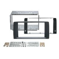 Cats Speciales prix KC NoSTech Kit Support autoradio 2DIN compatible avec Man TGX ap07 Noir Rubber touch