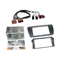 Cats Speciales prix KC NoSTech Kit Support autoradio compatible avec Seat Ibiza 6J Gris Galway 2Din