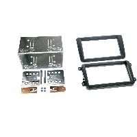 Cats Speciales prix KC NoSTech Kit Support Autoradio compatible avec Seat Skoda VW Noir rubber touch