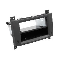 Cats Speciales prix KC NoSTech Support autoradio 2Din compatible avec Mercedes Classe A B Vito avec Vide poche Noir