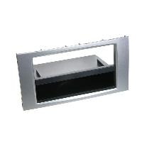 Cats Speciales prix KC NoSTech Support Autoradio compatible avec Ford 04-10 - Argent - Avec vide-poche