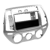 Cats Speciales prix KC NoSTech Support Autoradio compatible avec Hyundai i20 Avec vide poche - Argent