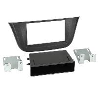 Cats Speciales prix KC NoSTech Support autoradio compatible avec Iveco Daily ap14 - Avec vide poche - Noir