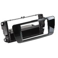 Cats Speciales prix KC NoSTech Support autoradio compatible avec Seat Ibiza 6J Noir brillant 1sin avec vide-poche