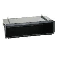 Cats Speciales prix KC NoSTech Vide poche autoradio compatible avec Cadre 2Din specifique en metal - Noir