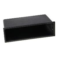 Cats Speciales prix KC NoSTech Vide poche compatible avec support autoradio 2Din Ford Mercedes ap00 - Noir 188x60x102mm