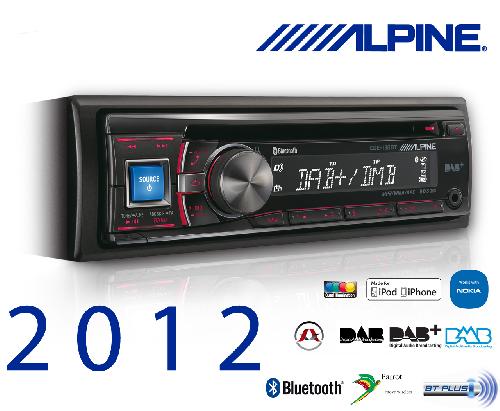 CDE-136BT - Autoradio CD/MP3/DAB - USB/iPod/iPhone/Nokia - Bluetooth - 4x50W - Full Speed - 2012