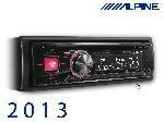 CDE-174BT - Autoradio CD/MP3/AAC - USB/iPod/iPhone - Bluetooth Plus - 2 RCA - 4x50W - Cable USB inclus - 2013 - Vert/Rouge