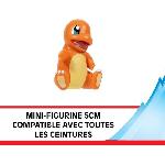 Figurine Miniature - Personnage Miniature Ceinture - BANDAI - Pokémon Clip ?N' Go - 1 ceinture. 2 Poké Balls et 1 figurine Salameche 5 cm