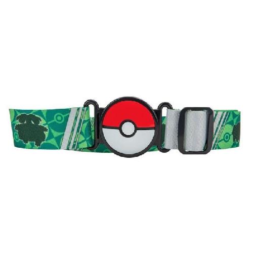 Figurine Miniature - Personnage Miniature Ceinture Clip 'N' Go BANDAI - Pokémon - Ceinture Clip 'N' Go Bulbizarre - Multicolore - Rouge