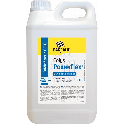 Additif Performance - Entretien - Nettoyage - Anti-fumee Cerine Speciale Fap Add. Eolys Powerflex 3 Litres -bidon-