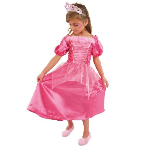Deguisement - Panoplie De Deguisement CESAR - B432 - Robe princesse Rose - 8 - 10 ans