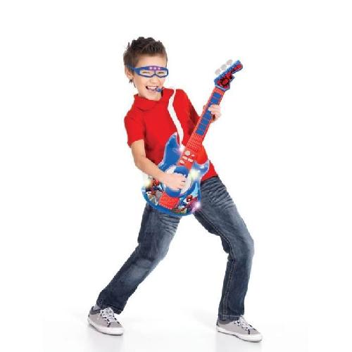 Imitation Instrument Musique Cette guitare électronique Spider-Man est parfaite pour devenir une star du rock'n roll !