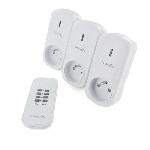 CHACON Set de 3 prises On/Off+ Télécommande 2000W - FR