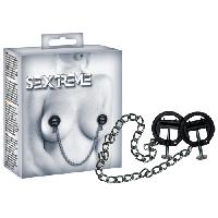 Chaine de mamelon - Argent Noir Chaine de mamelon - Argent Noir