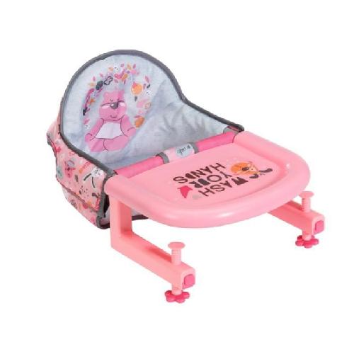 Vetement - Accessoire Poupon Chaise haute pour poupee - BABY BORN - BABY born Table Feeding Chair - Multicolore - Des 3 ans - Jeu imaginatif