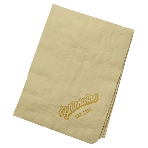Eponge - Peau De Chamois - Microfibre - Chiffon Chamoisine Synthetique 64x43cm Billionaire