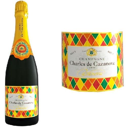 Champagne Champagne Charles de Cazanove Cazanova Arlequin Brut - 75 cl