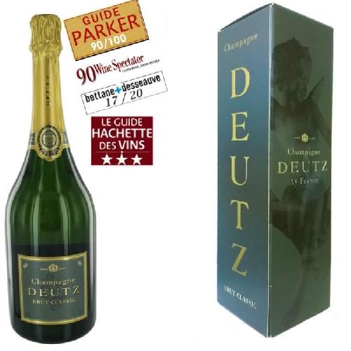 Champagne Champagne Deutz Classic Brut avec étui - 75 cl
