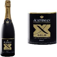 Champagne - Petillant - Mousseux Ackerman X Gold - Vin effervescent Blanc