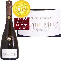 Champagne - Petillant - Mousseux Arthur Metz Cuvée 1904 - Crémant d'Alsace