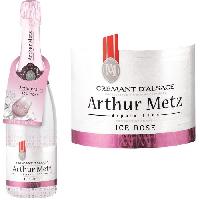 Champagne - Petillant - Mousseux Arthur Metz Ice Rosé - Crémant d'Alsace