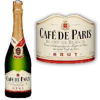 Champagne - Petillant - Mousseux Café de Paris Brut - Vin effervescent