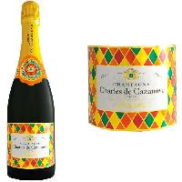 Champagne - Petillant - Mousseux Champagne Charles de Cazanove Cazanova Arlequin Brut - 75 cl