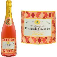 Champagne - Petillant - Mousseux Champagne Charles de Cazanove Cazanova Rosé - 75 cl