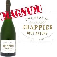 Champagne - Petillant - Mousseux Champagne Drappier Brut Nature - Magnum 1.5L