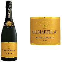 Champagne - Petillant - Mousseux Champagne G.H. Martel Blanc de blancs Brut - 75 cl
