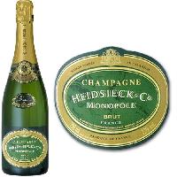 Champagne - Petillant - Mousseux Champagne Heidsieck Monopole Bronze Top - 75 cl