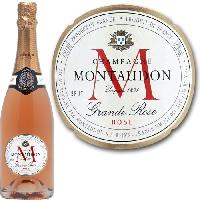 Champagne - Petillant - Mousseux Champagne Montaudon Grande Rosé - 75 cl